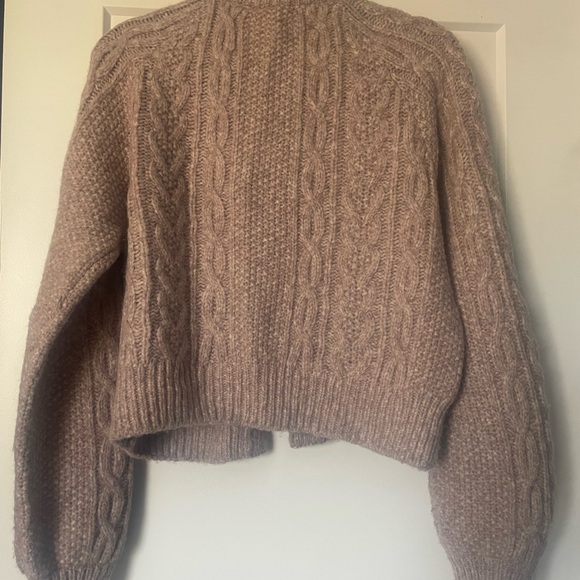 Cozy Cable Knit Sweater - Light pink/mauve - Picture 3 of 6